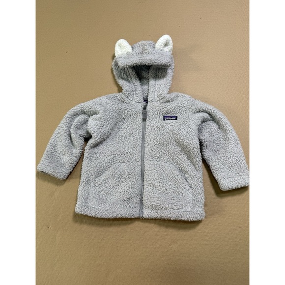 Patagonia Other - Patagonia Baby Retro X Fleece Hoody Jacket Deep Pile W/ Ears Size 12-18 Months